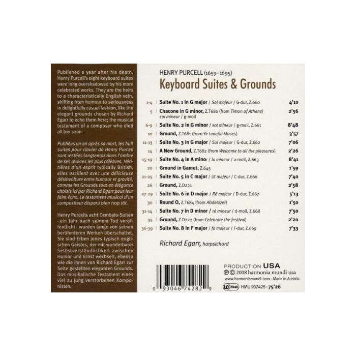 Purcell, Henry: Keyboard Suites & Grounds - slide-1