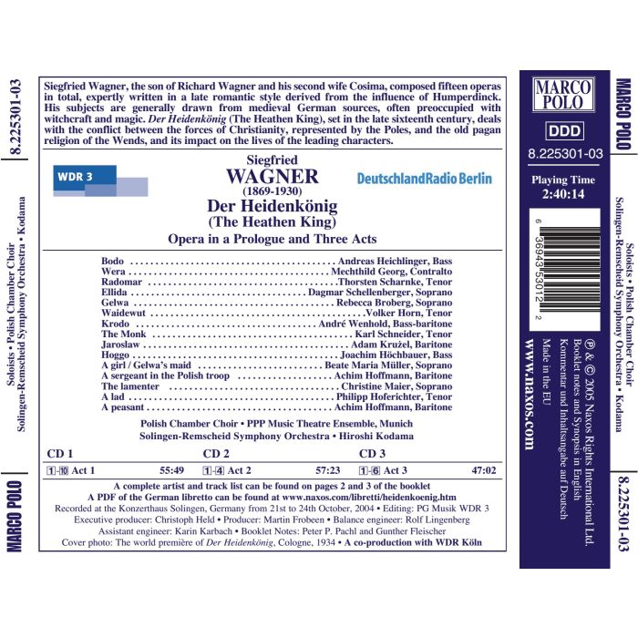 WAGNER: Der Heidenkonig - slide-1
