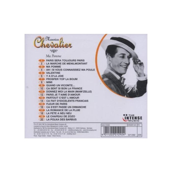 Maurice Chevalier ‎– Ma Pomme - slide-1