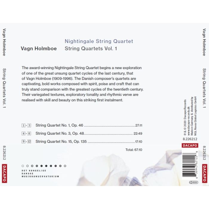 Holmboe: String Quartets Vol. 1 - slide-1
