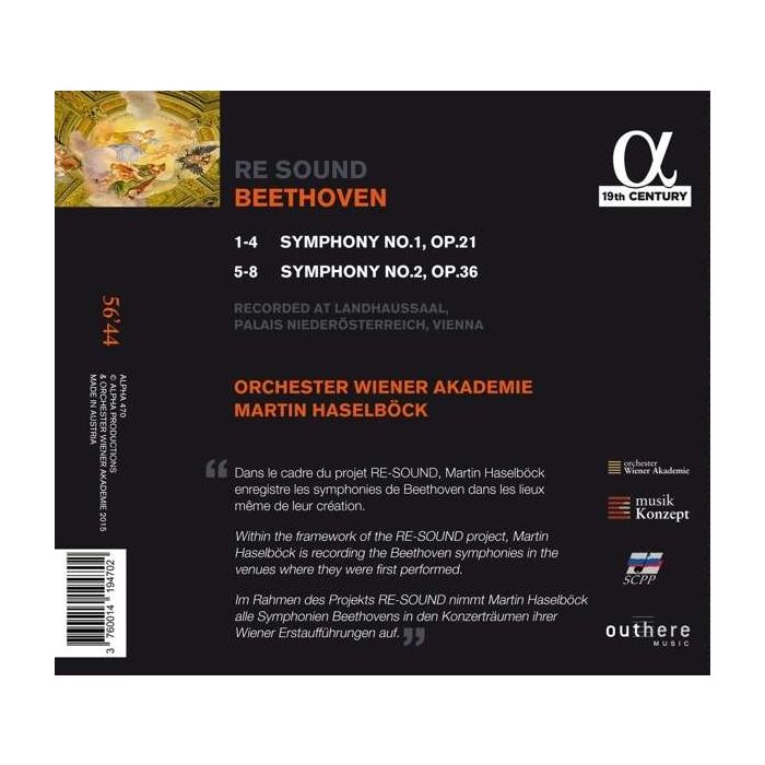 Beethoven: Symphonies 1 & 2 - slide-1