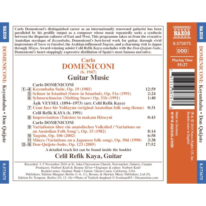 Domeniconi: Guitar Music - slide-1