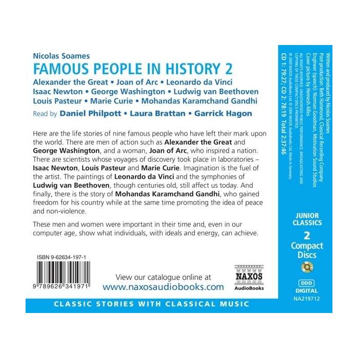 Soames: Famous People in History, Vol. 2 (Unabridged) - slide-1