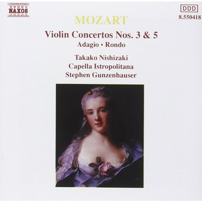 Mozart: Violin Concertos Nos. 3 and 5