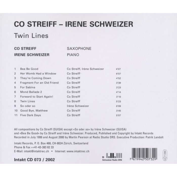 Schweizer/ Streiff: Twin Lines - slide-1