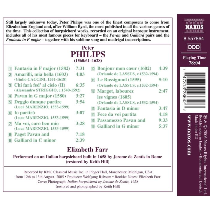 PHILIPS: Harpsichord Works - slide-1
