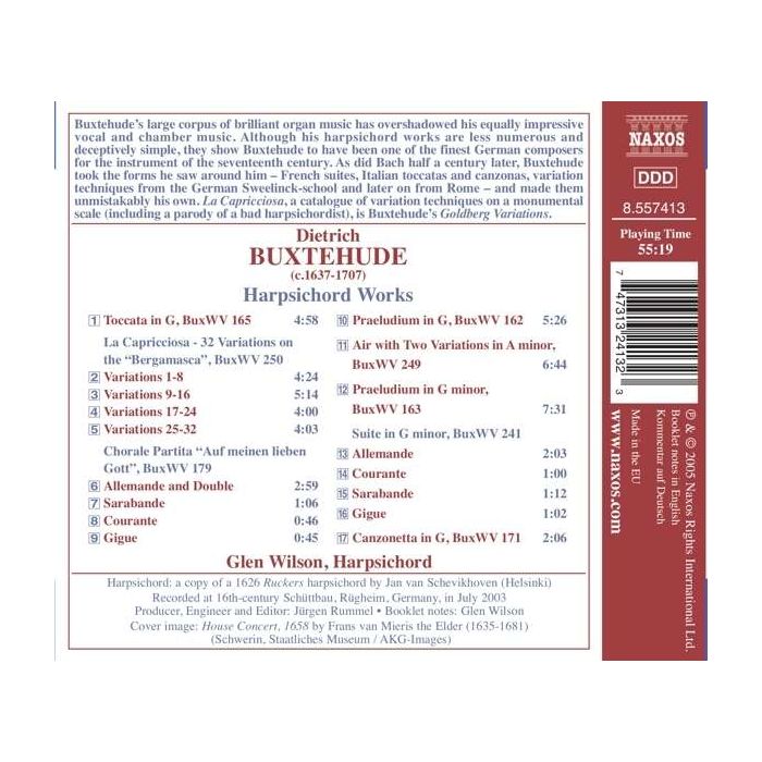 Buxtehude: Harpsichord Works - slide-1