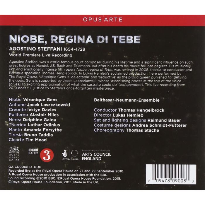 Steffani: Niobe, regina di Tebe - slide-1