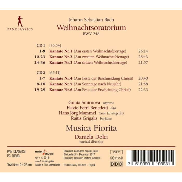 Bach: Weihnachtsoratorium BWV 248 - slide-1