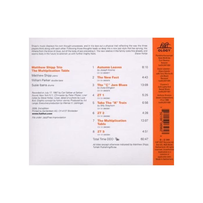 Matthew Shipp: The Multiplication Table - slide-1