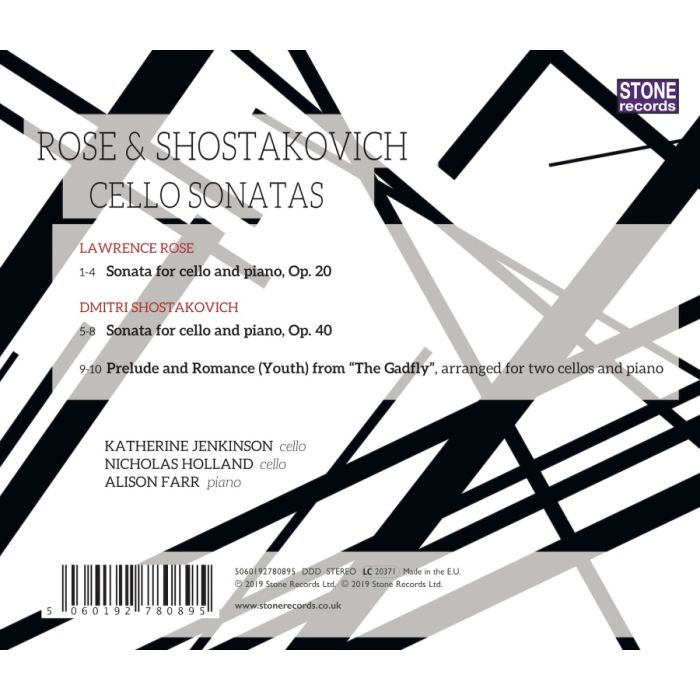Rose & Shostakovich: Cello Sonatas - slide-1