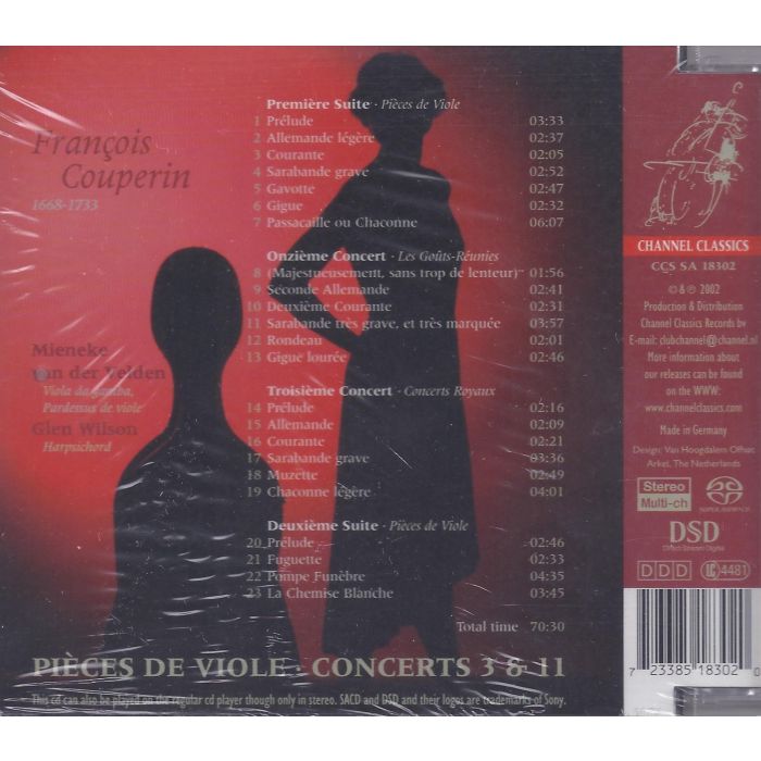 Couperin:Pieces De Viole & Concerts 3 & 33 - slide-1