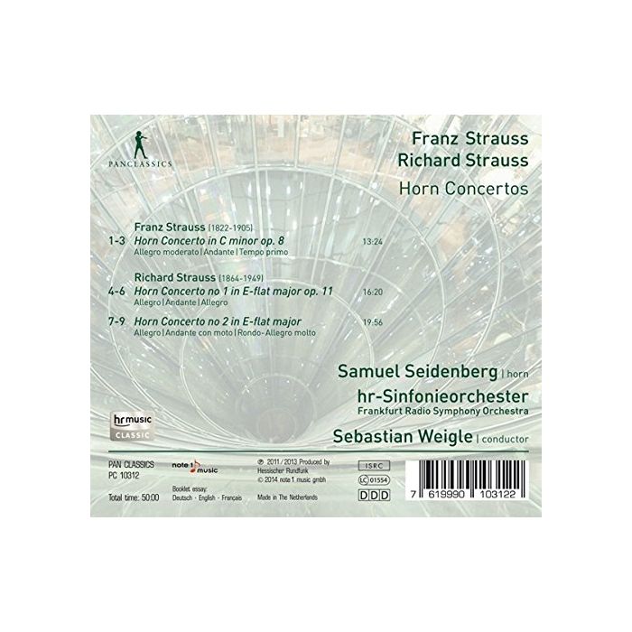 Strauss, Franz & Strauss, Richard: Horn Concertos - slide-1