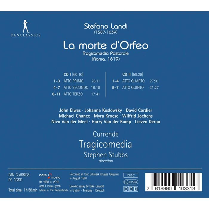 Landi: La morte d'Orfeo - slide-1