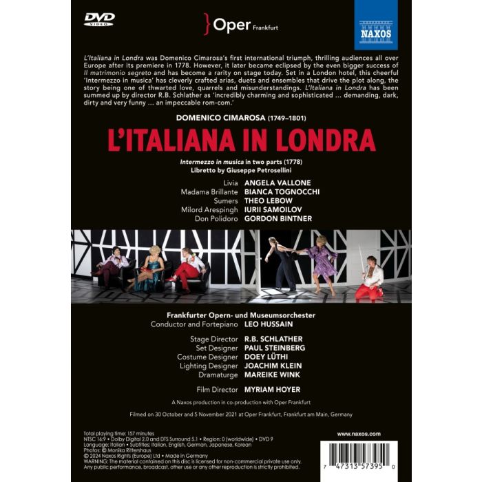 Cimarosa: L'Italiana in Londra - slide-1