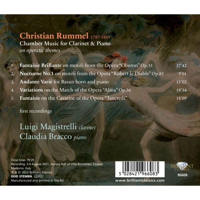 Rummel: Chamber Music for Clarinet & Piano - slide-1