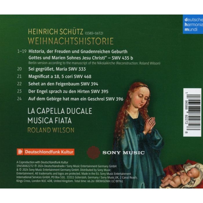 Schütz: Historia der Geburt Christi SWV 435b (Berliner Version)  - slide-1