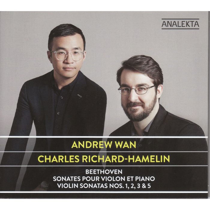BEETHOVEN: Violin Sonatas 1-3, 5