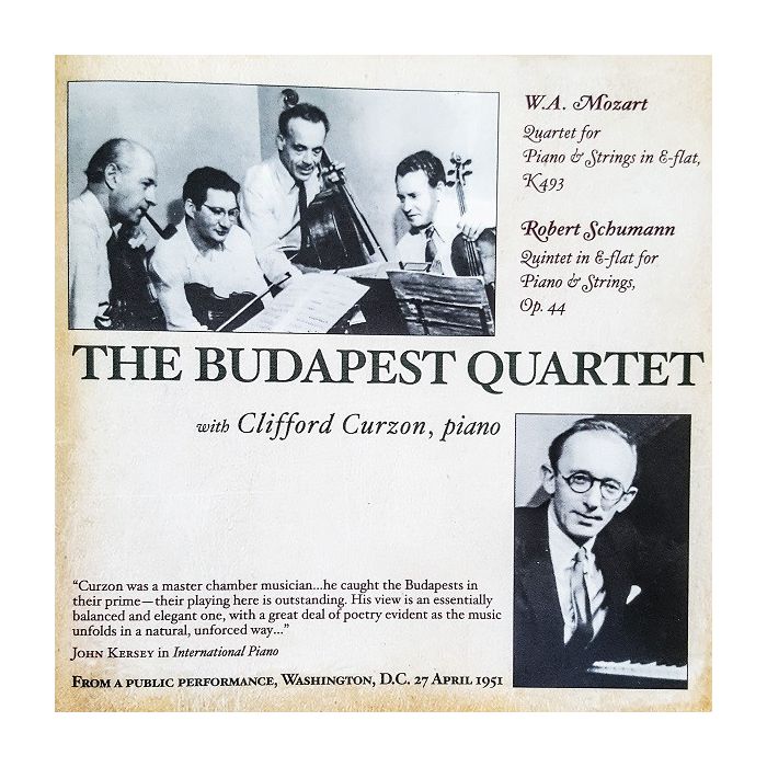 Mozart: Piano Quartet / Schumann: Piano Quintet