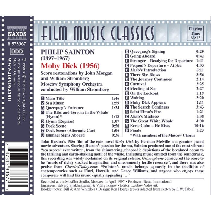 Sainton: Moby Dick Film Music Classics - slide-1