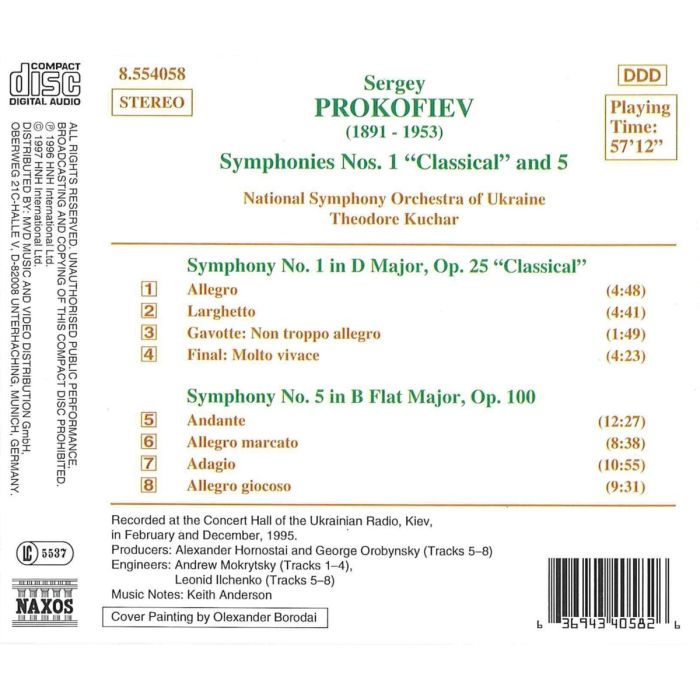 PROKOFIEV: Symphony no. 1 - slide-1
