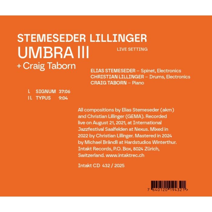 Stemeseder & Lillinger: Umbra III - slide-1