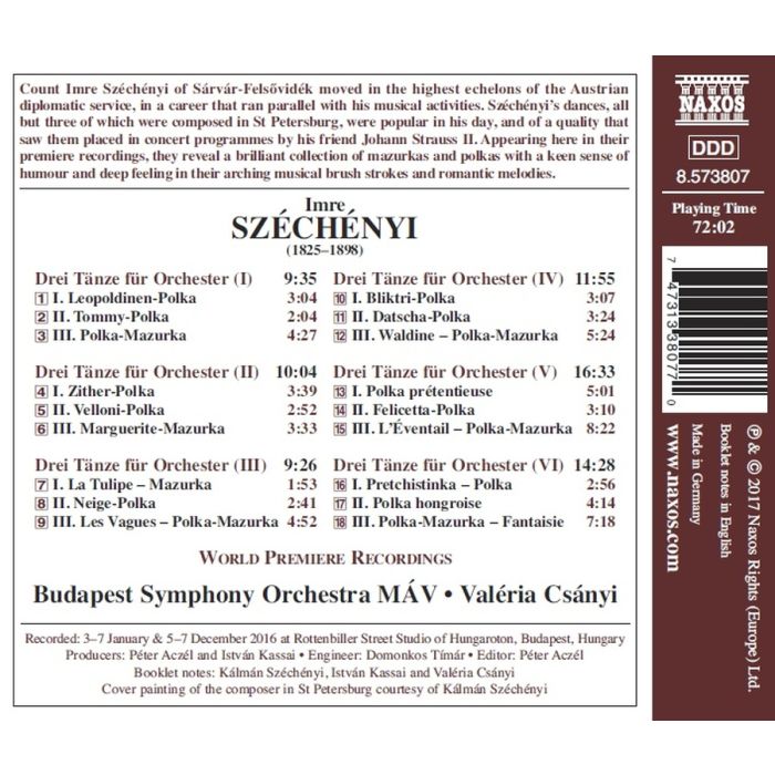 Széchényi: Complete Dances for Orchestra - slide-1