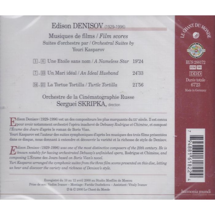 Denisov: Film Music - slide-1