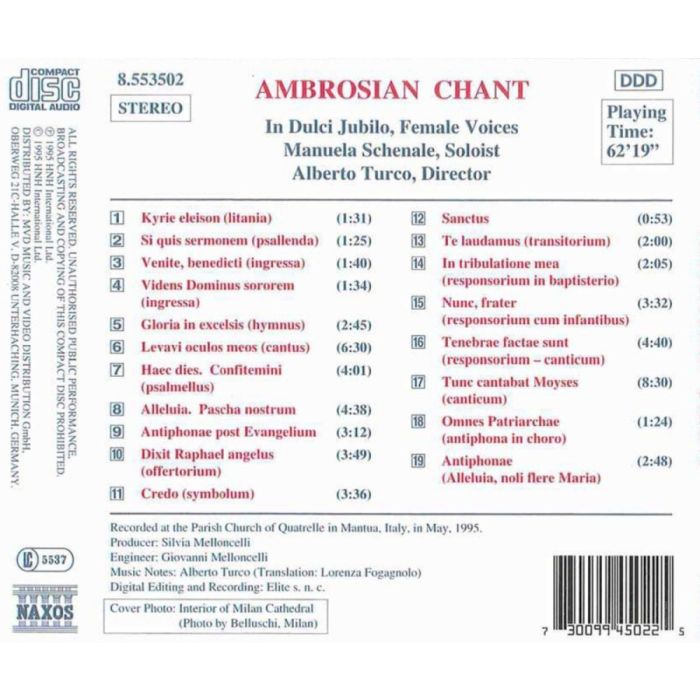 Ambrosian Chant - slide-1