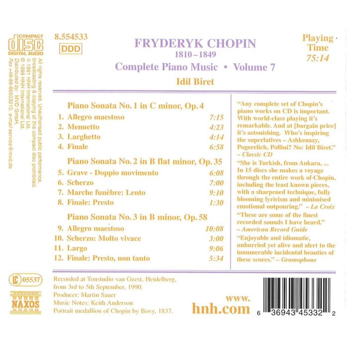CHOPIN: Piano Music - Piano sonatas - slide-1