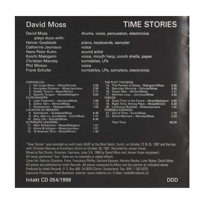David Moss: Time Stories - slide-1