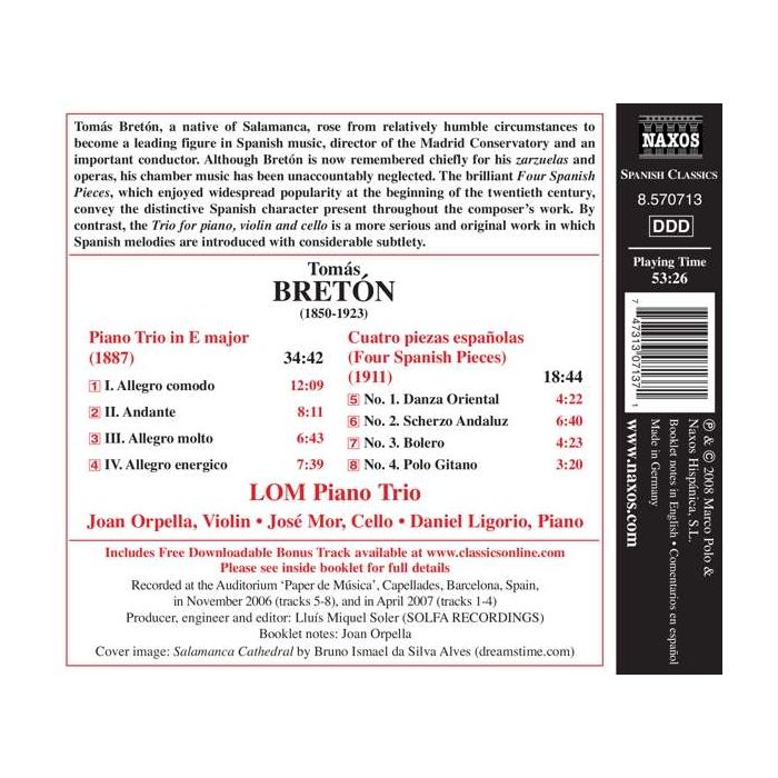 BRETON: Four spanish pieces - slide-1