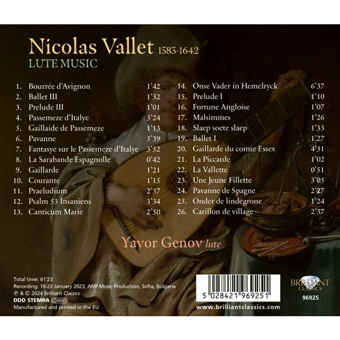 Vallet: Lute Music - slide-1