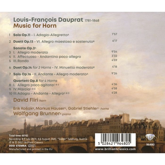 Dauprat: Music for Horn - slide-1