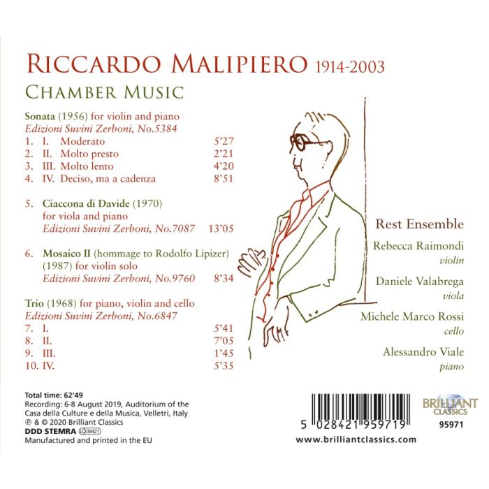 Malipiero: Chamber Music - slide-1