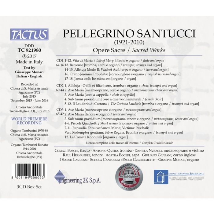 Santucci: Vocal and Instrumental Sacred Music - slide-1