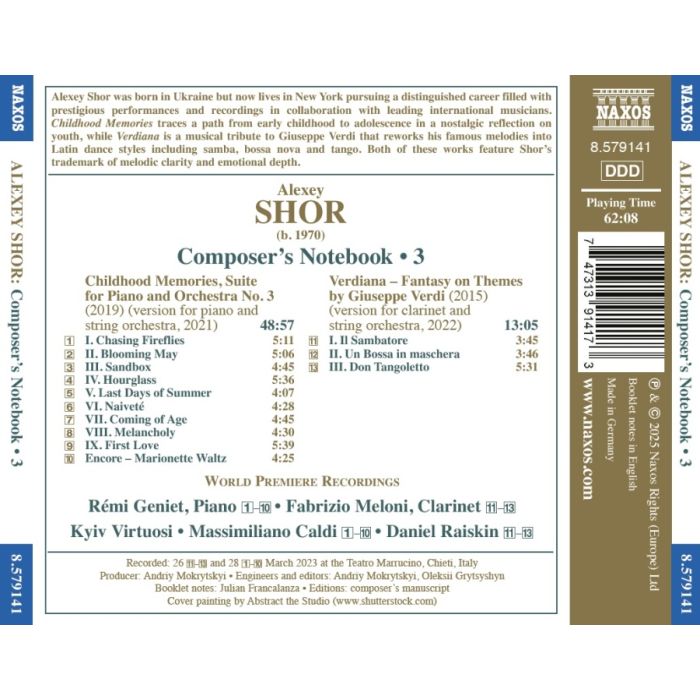 Shor: Composer’s Notebook Vol. 3 - slide-1