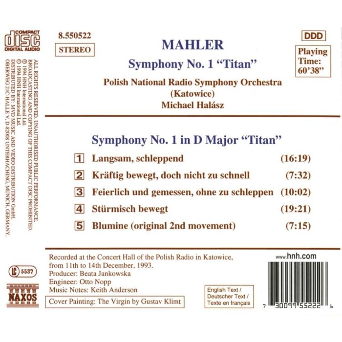 Mahler: Symphony No. 1 „Titan” - slide-1