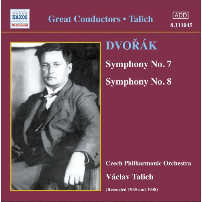 Dvorak: Symphonies 7 and 8 (1935, 1938)