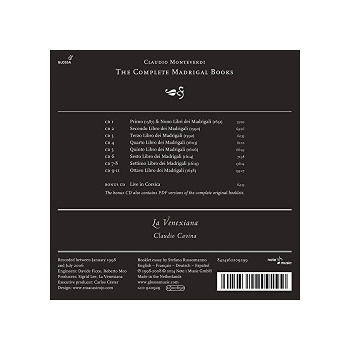 Monteverdi: The Complete Madrigal Books - slide-1