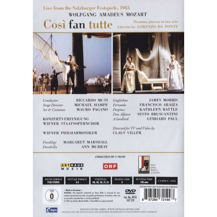 Mozart: Cosi fan tutte - slide-1