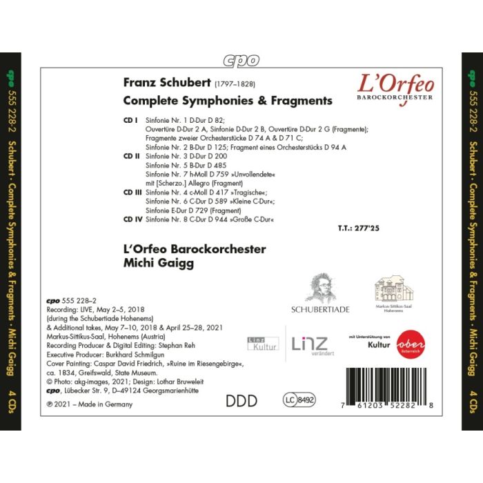 Schubert: Complete Symphonies & Fragments - slide-1