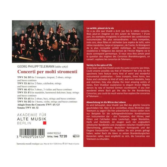 Telemann: Concerti per molti stromenti - slide-1