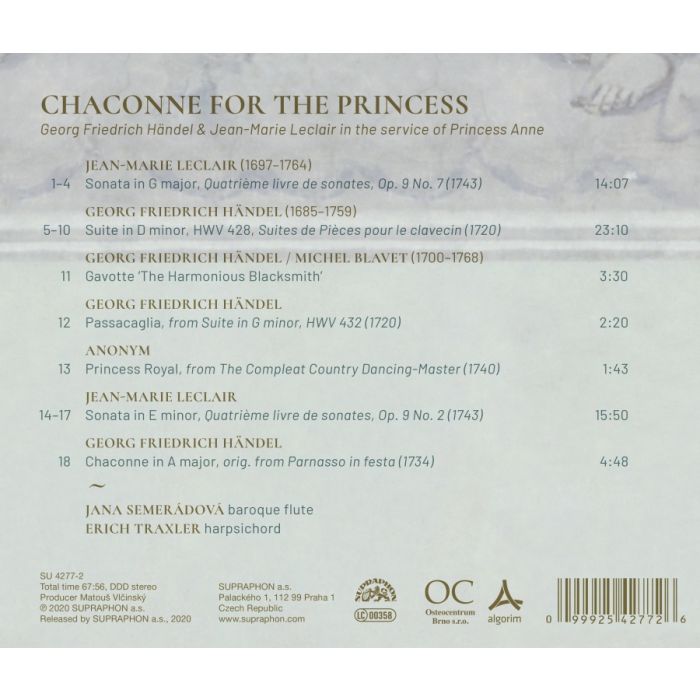 Handel/Leclair: Chaconne for the Princess - slide-1