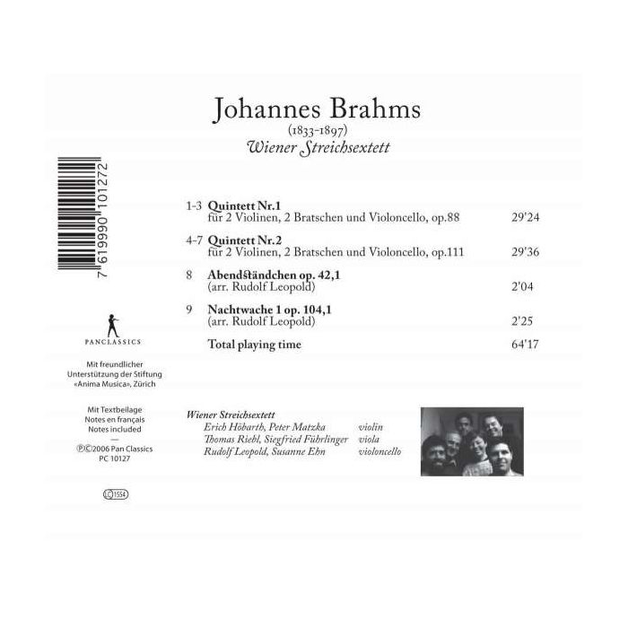 Brahms - Streichquintette Op. 88 & 111 - slide-1