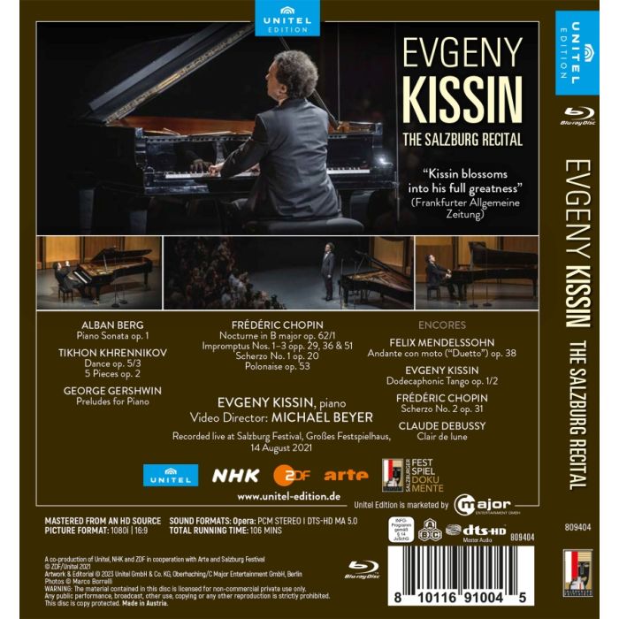 Evgeny Kissin - The Salzburg Recital - slide-1