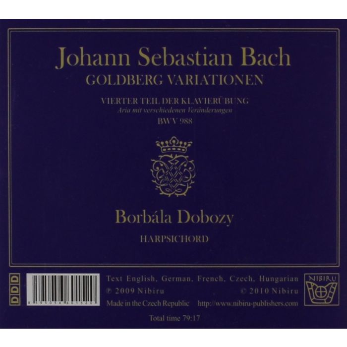 Bach: Goldberg Variations BWV988 - slide-1