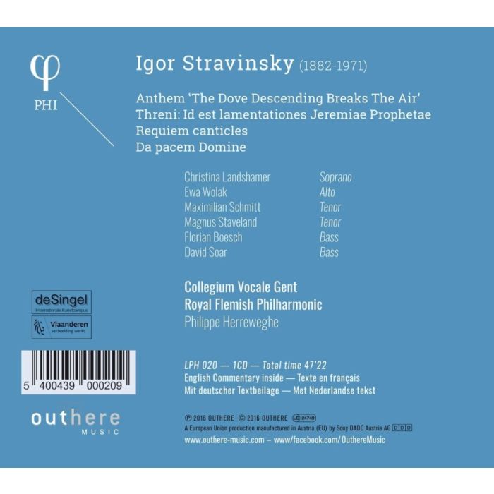 Stravinsky: Threni - Requiem Canticles - slide-1