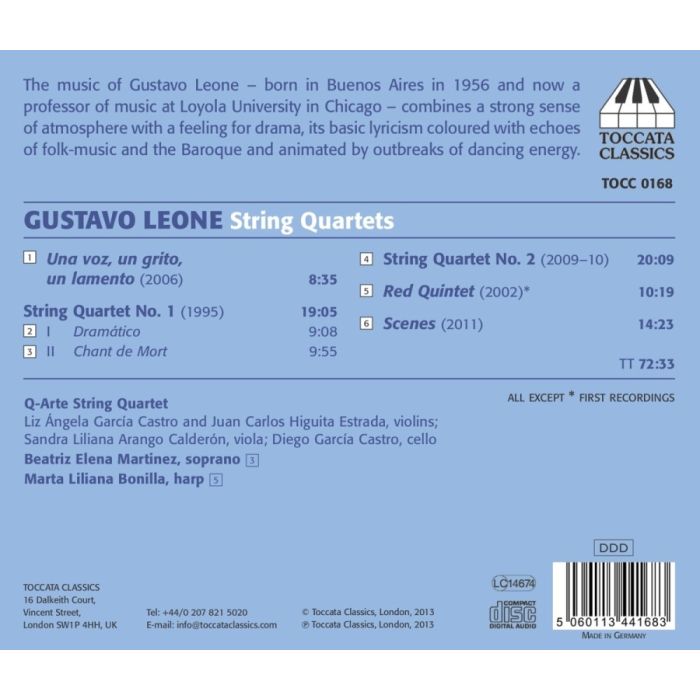 Leone: String Quartets - slide-1