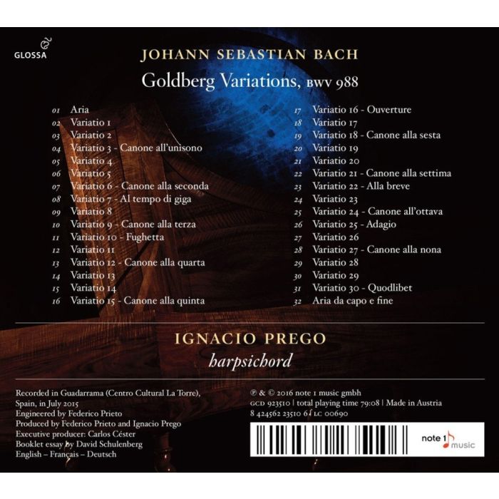 Bach: Goldberg Variations BWV988 - slide-1